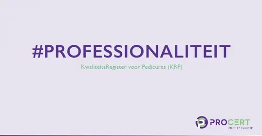 Pedicure Mireille: KRP KwaliteitsRegister voor Pedicures